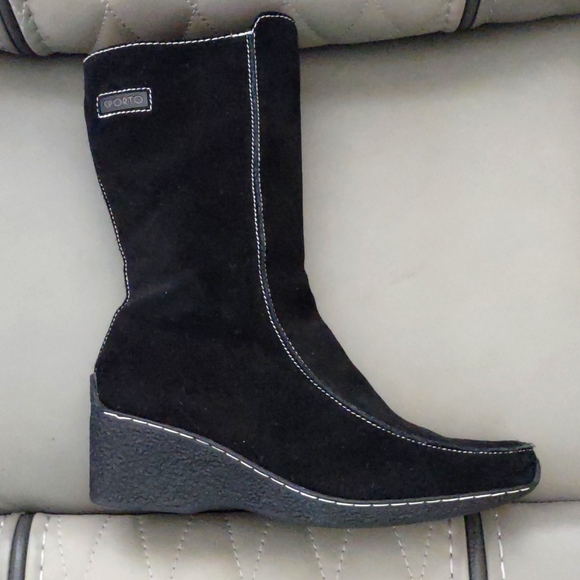 Sporto 'Janet' Suede Leather Boots - Picture 6 of 9